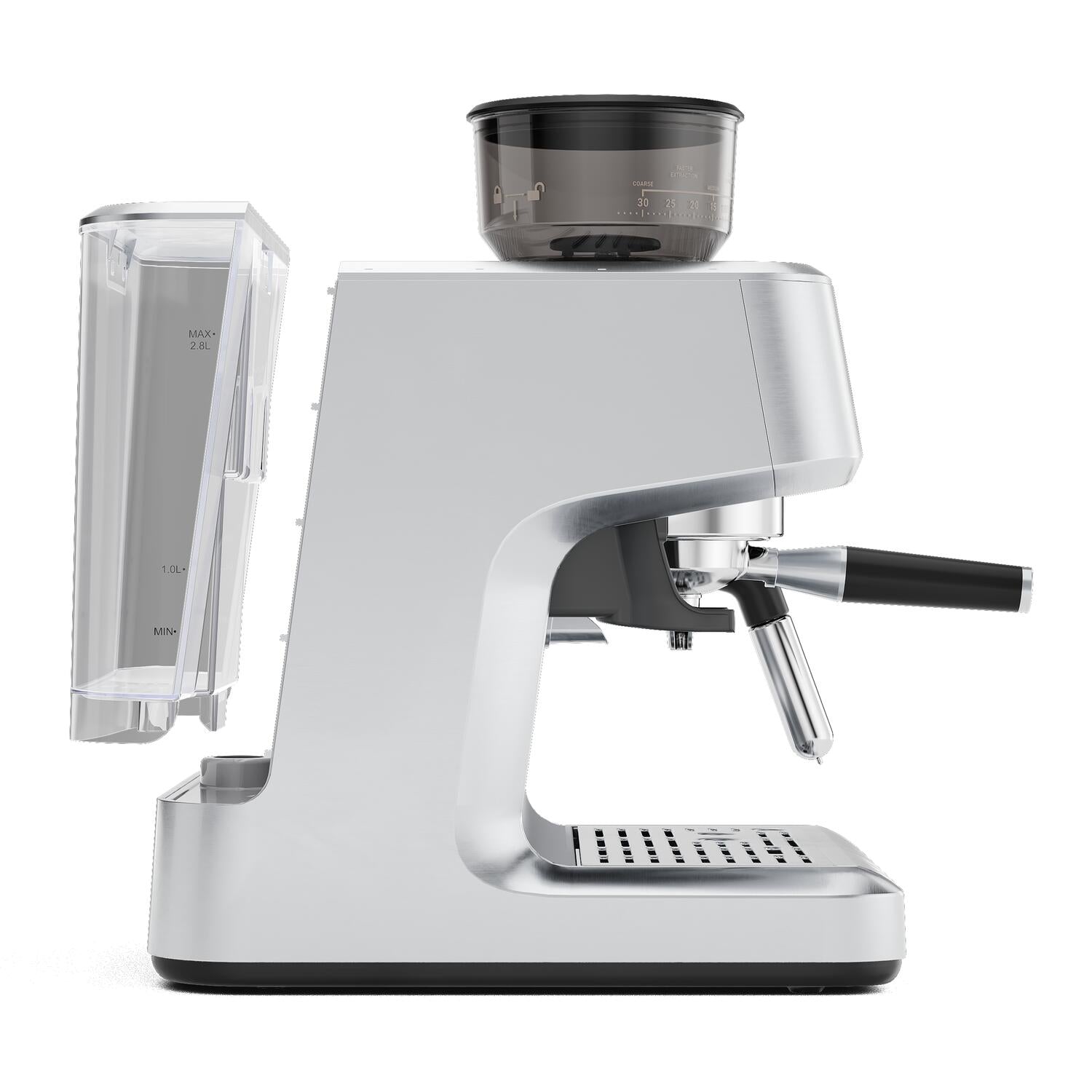 Aspire Expert espressomaskine - sølvfarvet